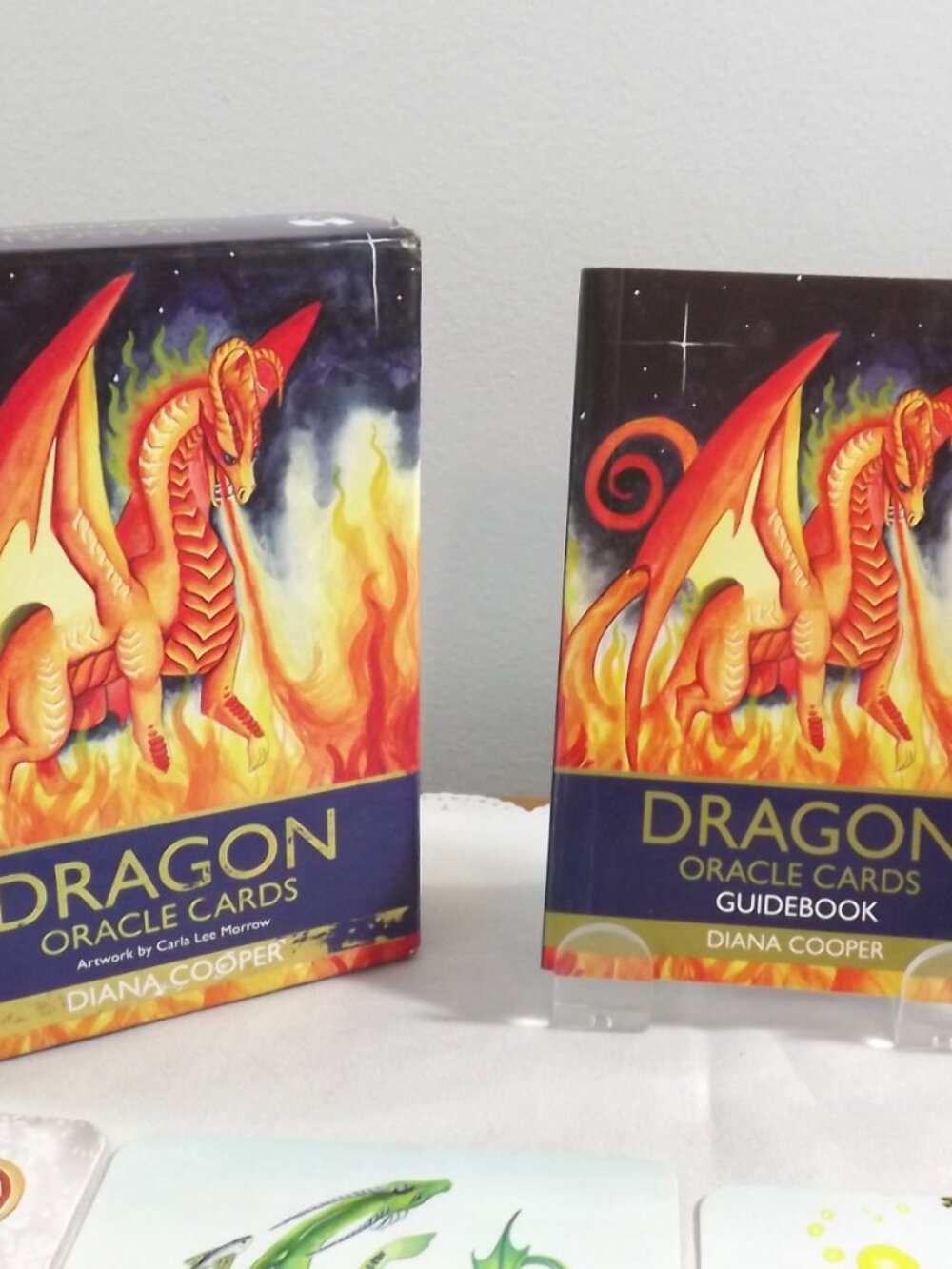 Dragon Oracle Cards Deck with Guidebook - Colorful Dragon Art - Picture 3 of 9